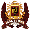 Iron Horse Auto Body Logo