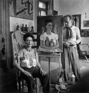 Design Santa Barbara Great Artist Frida Kahlo and Frank Goss With Your Host Michael Kourosh79