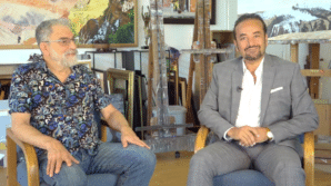 Design Santa Barbara Welcomes Talented Artist Lawrence Wallen With Your Host Michael Kourosh -